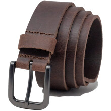 Ashford Ridge Made in England 34mm (1,25 """") Belta de piele ascunsa - maroniu 3xl vintage