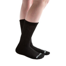 Doc Ortho Ultra Soft Loose Fit Diabetikersocken fr Damen und Herren, 3 Paar, Crew  Schwarz