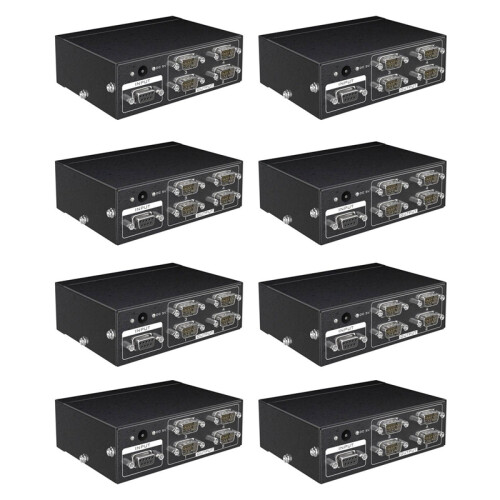 MT-RS104 Active Serial RS232 Splitter Bi-Direction Switcher - EU Plug 1