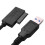Καλώδιο προσαρμογέα CD/DVD φορητού υπολογιστή USB 3.0 σε 7+6 13 ακίδων Slimline SATA 8
