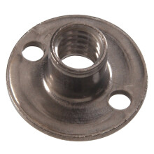 Hillman Edelstahl-T-Mutter mit rundem Boden (1/4""-20 x 5/16"" x 3/4""), Edelstahl 4144