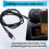 2-in-1 Audio Charging Cable Type-C Car Usb+3.5mm Aux 6