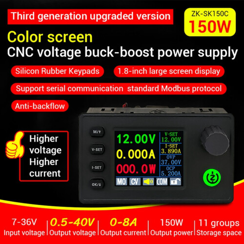 SK150C CNC DC Regulated Power Supply Step-Up and Step-Down Module 1