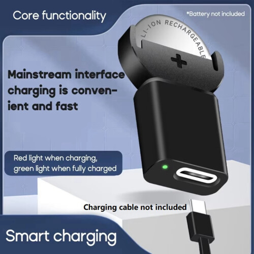 Κουμπί Προσαρμογέας μπαταρίας USB C Φορτιστής γρήγορης φόρτισης