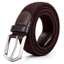 Radmire geflochtene Canvas-gewebte elastische Stretch-Grtel fr Herren, Damen, Junioren mit mehrfarbig