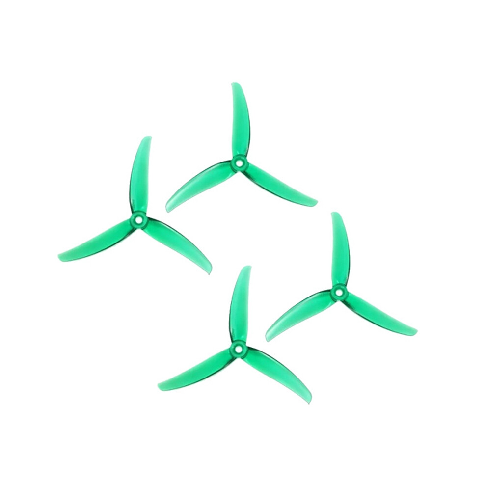 2Pairs 5Inch Ccw+Cw Propeller For Rc Fpv Drone Diy Parts, Green 4851369256050