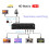 -Συμβατός Switch Splitter Matrix 2X4 με βύσμα εξόδου ήχου EU 3