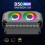 Υπολογιστής Θήκη RAM Μονάδα μνήμης ARGB Cooler Black 8