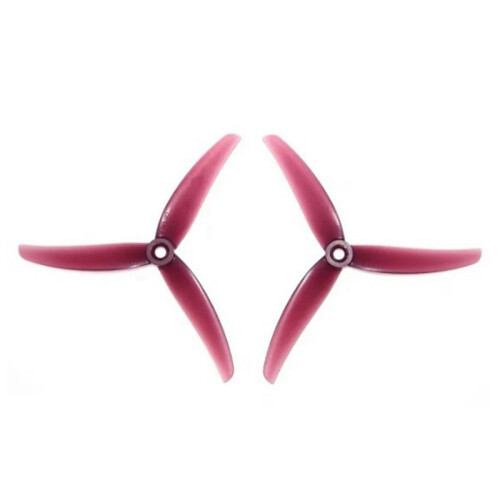 2 ζεύγη έλικα 5 ιντσών CCW+CW για ανταλλακτικά DIY Drone RC FPV, Λευκό 2