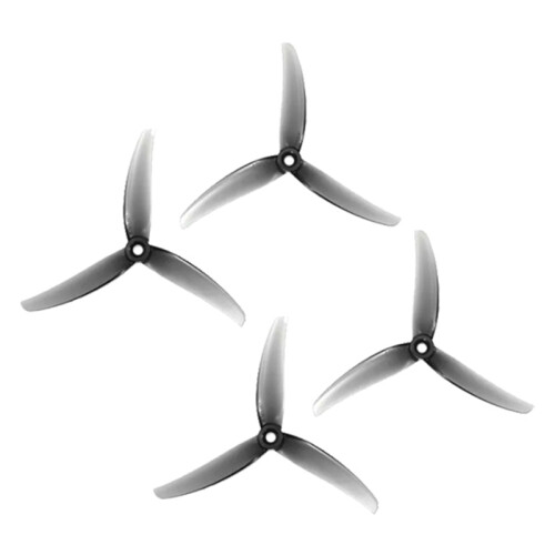2 ζεύγη έλικα 5 ιντσών CCW+CW για ανταλλακτικά RC FPV Drone DIY, γκρι 1