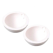 LTKJ 2 ks t gliky tavn misky keramick odlievacie hor ky tavn perky zlato-strieborn (250 g)