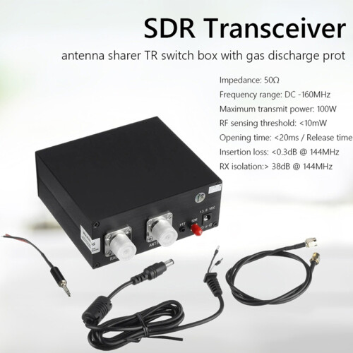 SDR-transceiver-skifter og antenne-delingsenhed 2