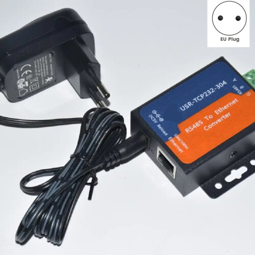 Σειριακή θύρα Modbus RS485 σε διακομιστή μετατροπέα Ethernet EU PLUG 2