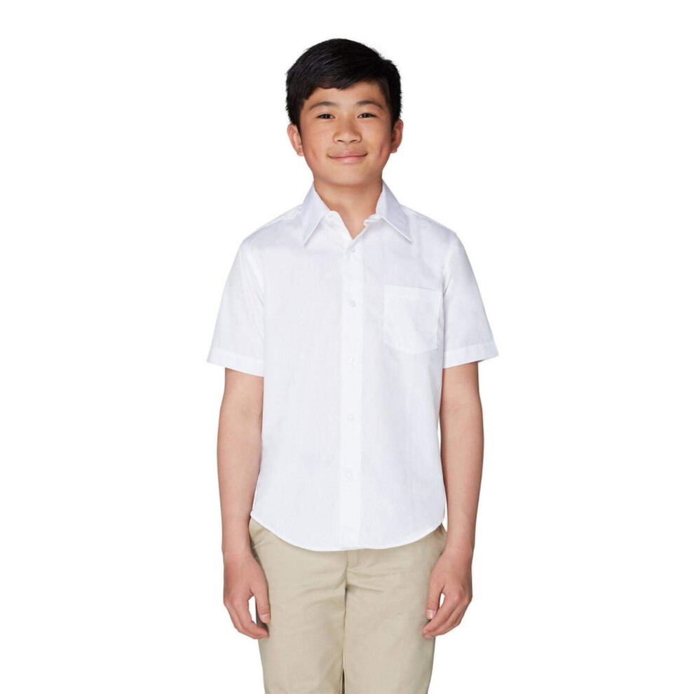 Chlapcensk Klasick Popl Nov Ko Ela S Kr Tkym Ruk Vom French Toast ( Tandardn A Husky) Biela 20-image