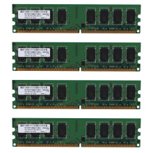 4X 2GB Desktop DDR2 RAM-Geheugen 800MHz 2RX8 DIMM PC2-6400U Hoge Prestaties voor AMD-Moederbord