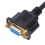 Conversor adaptador de cabo conector mini para VGA M/F de 0,1 pé 8