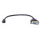 Conversor adaptador de cabo conector mini para VGA M/F de 0,1 pé 4