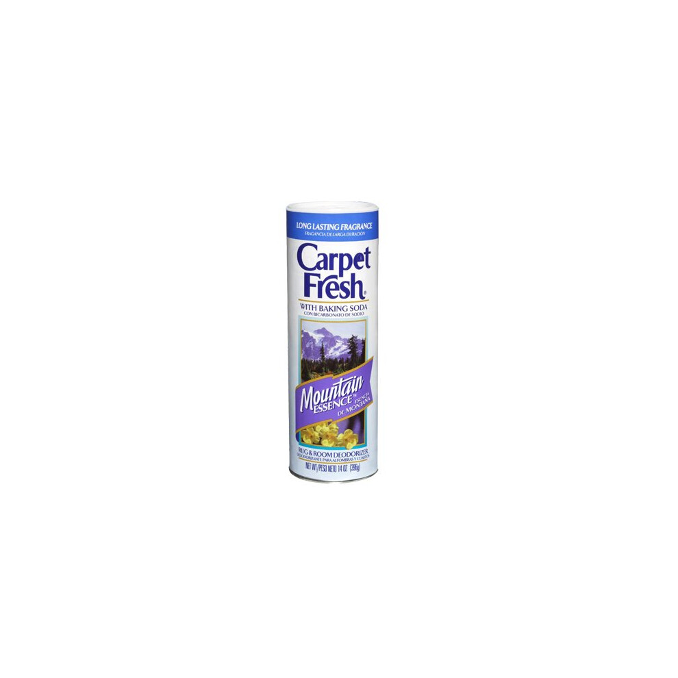 D  sodorisant pour tapis et pi  ces Carpet Fresh au bicarbonate de soude et parfum Mountain Essence 14 oz