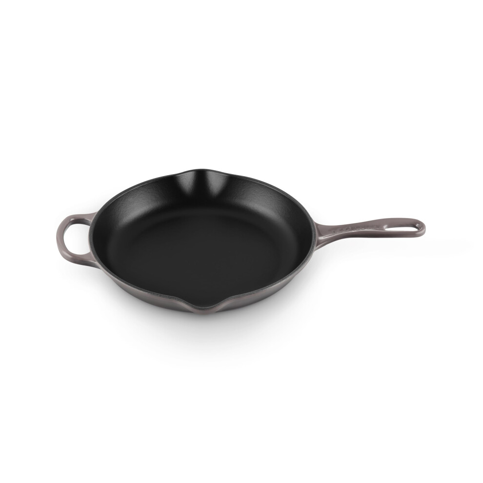 Le Creuset Enameled Cast Iron Signature Iron Handle Skillet  10.25"""" (1-3/4 qt.)  Oyster-image-OPC-PGG7KWT-NEW