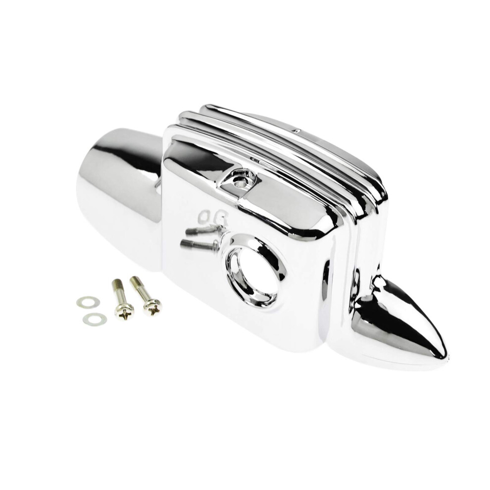 Hdbubalus Chrome Rear Brake Master Cylinder Cover Fit For Harley Flht Flhx Flhr 2008-2020 784237010628