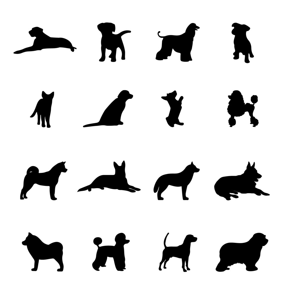 Wandaufkleber Ein Zimmer Mit Hunden Hundeaufkleber F R Kinderzimmer, Schlafzimmer, Kinderzimmer, Spielzimmer, Dekoration-image