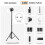 80W COB Camera Light Outdoor Kit 2500-6500K Video Dimmable EU PLUG 2