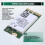 QCA9377 QCNFA435 Κάρτα ασύρματης σύνδεσης Bluetooth4.1 WiFi για Win 7/8/10 5