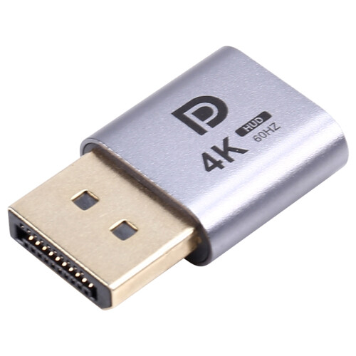 Προσαρμογέας εικονικής οθόνης 4K 60HZ UHD DP Dummy Plug Displayport 1