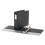 Universal Universal UNV20791 Deluxe 3 in. Capacity Non-View D-Ring Binder with Label Holder - Black 2