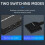 -Συμβατός διακόπτης USB KVM με 3 θύρες 5