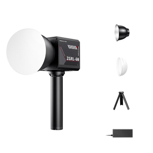 60W Pro LED-videoljus för livestreaming, EU-plugg 1