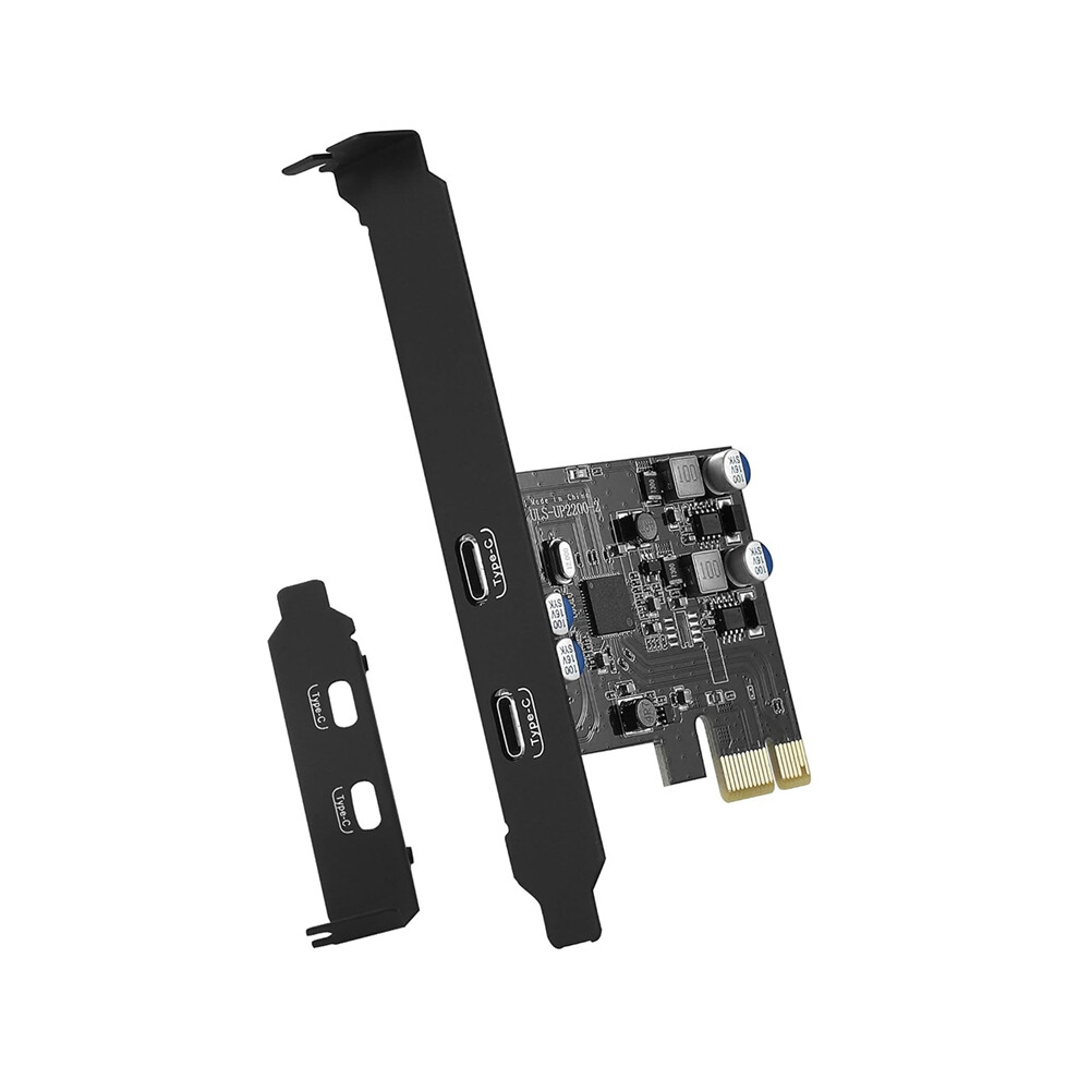 5Gbps Pcie 1X To Dual Usb C Expansion Card 4851369261320