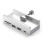 Κλιπ USB 3.0 HUB στον προσαρμογέα σταθμού σύνδεσης Ασημί 1