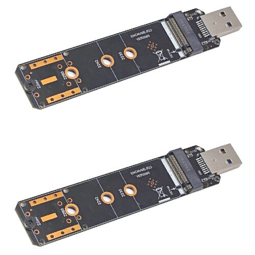 M.2 NVME SSD - USB3.2 GEN2 10 Gbps -sovitin