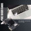 Σκληρός δίσκος PCIE Riser Card 1X σε SAS SFF-8087 για εξόρυξη 5