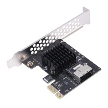 Karta rozszerzeń PCIE 1X do dysku twardego SAS SFF-8087 do kopania kryptowalut