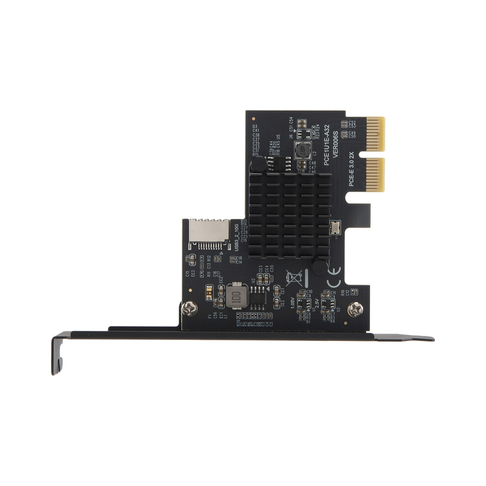 Pci-E 2X To Usb3.1 A-Key Gen2 Front Type-E Expansion Card 4851369263294