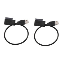 Kabel konwertujący USB 2.0 do Mini Sata II 7+6 13 pinów