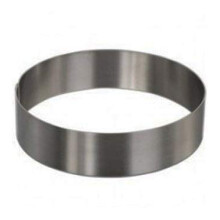 SUNRISE Heavy Gauge Stainless Steel Round Cake Mold/Pastry Ring Kitchen Supply (6"""" x 3"""")