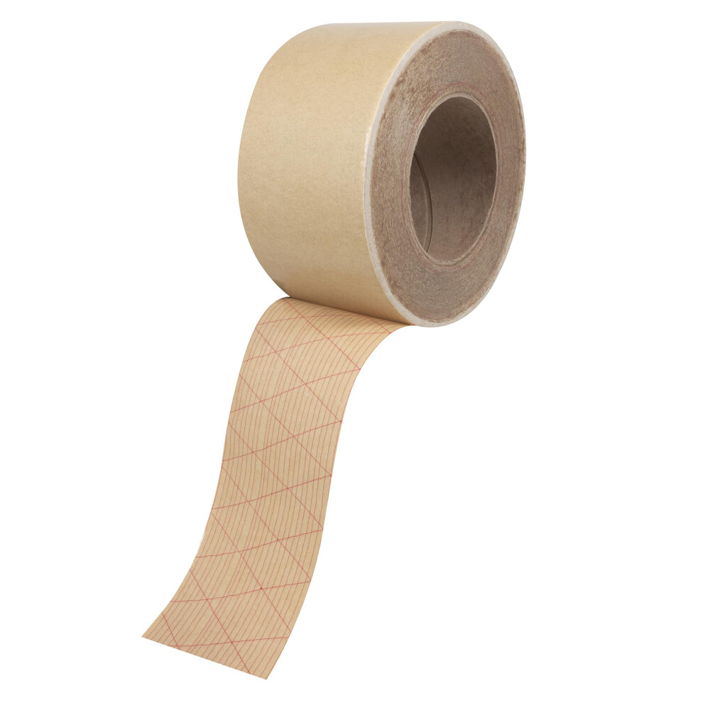 ROBERTS 50-565 Roll of Double-Sided Acrylic Carpet Adhesive Strip-Tape  3"""" x 164'   Beige