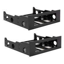 2x adapter przedniego wspornika kieszeni na dysk twardy 3,5 do 5,25