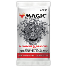 Magic: The Gathering Adventures in The Forgotten Realms Collector Booster | 15 magiske kort