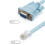 Cabo de rede RJ45 Serial Rj45 para DB9 e RS232 USB (2 em 1) 9