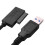 Καλώδιο προσαρμογέα CD/DVD φορητού υπολογιστή USB 3.0 σε 7+6 13 ακίδων Slimline SATA 8