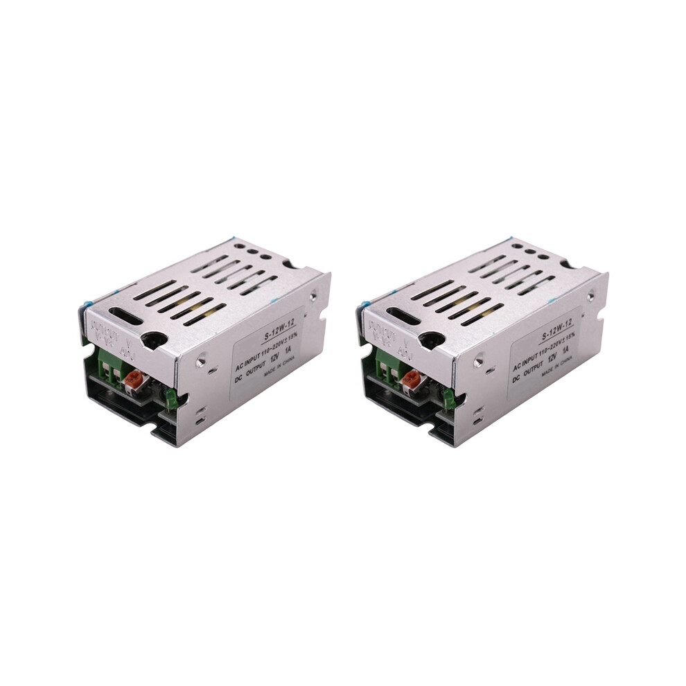 Convertitore Di Alimentazione Switching Ac 110-220V 12V 1A 12W Per Striscia Led-image