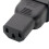 2X Μπεζ χρώμα IEC 320 C13 σε C20 τροφοδοτικό AC 6