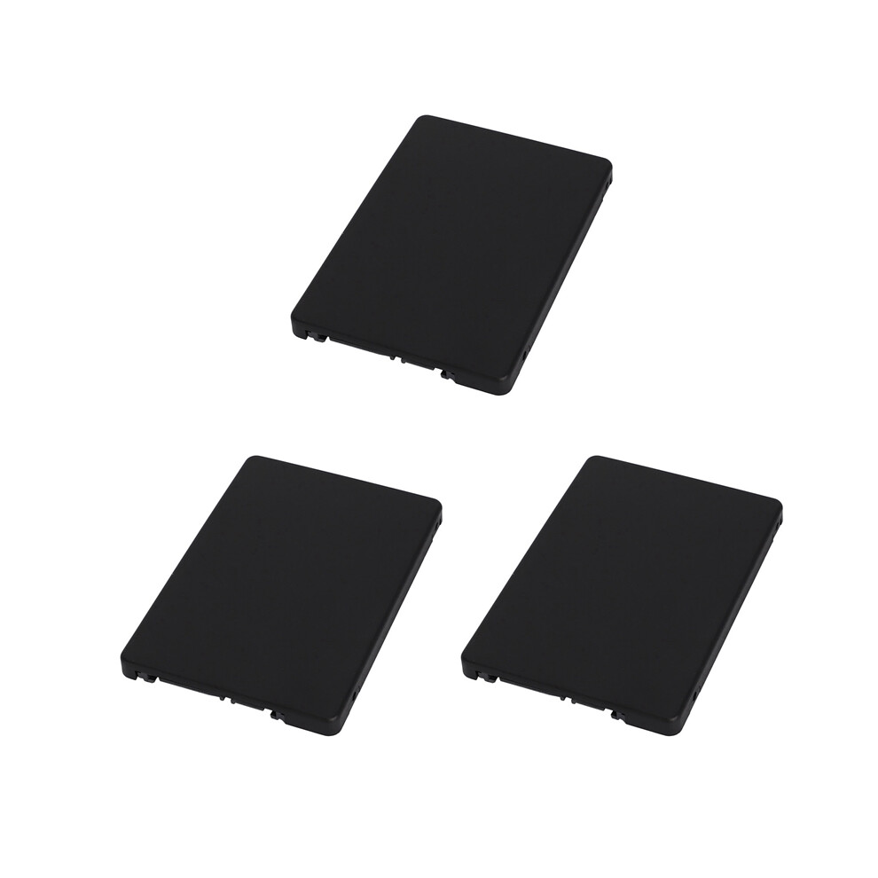 3X Mini Pcie Msata Ssd To 2.5 Sata3 Adapter Card Black 4851369264680