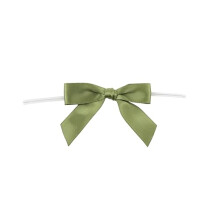 Reliant Ribbon 5171-04303-2X1 satiiniset kierrenauhat - pienet rusetit 5/8 tuumaa x 100 kpl sammalta