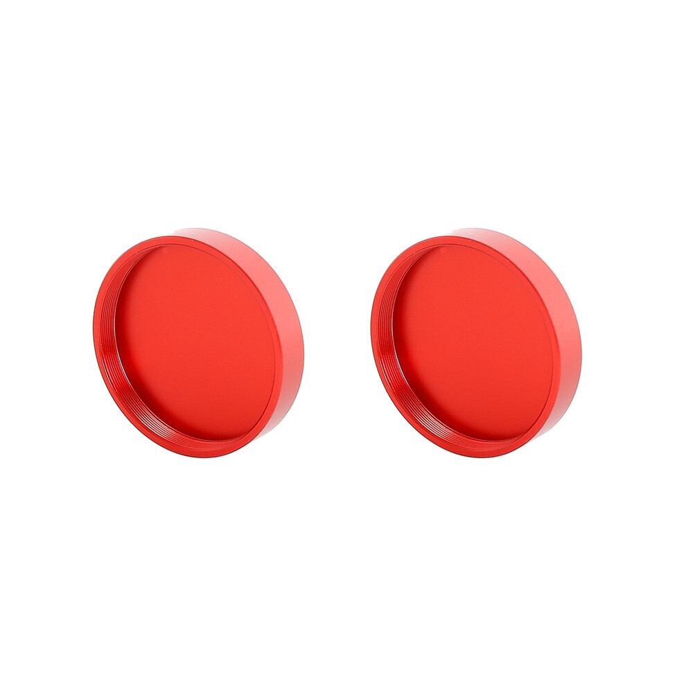 Metal Telescope Lens Dust Cap M48x0.75mm For Astrophotography Red 4851369262839