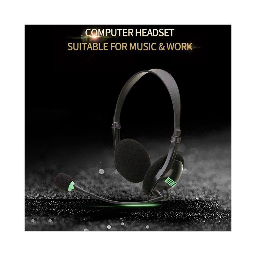 3.5MM Audio Headset Computer Headsets with 270 Degree Boom Mic-image-OPC-PGB8YQP-NEW